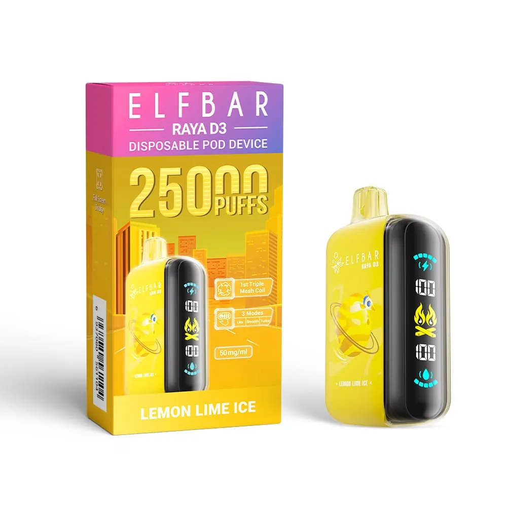 ELFBAR Elfbar Raya D3 — Lemon Lime Ice купить