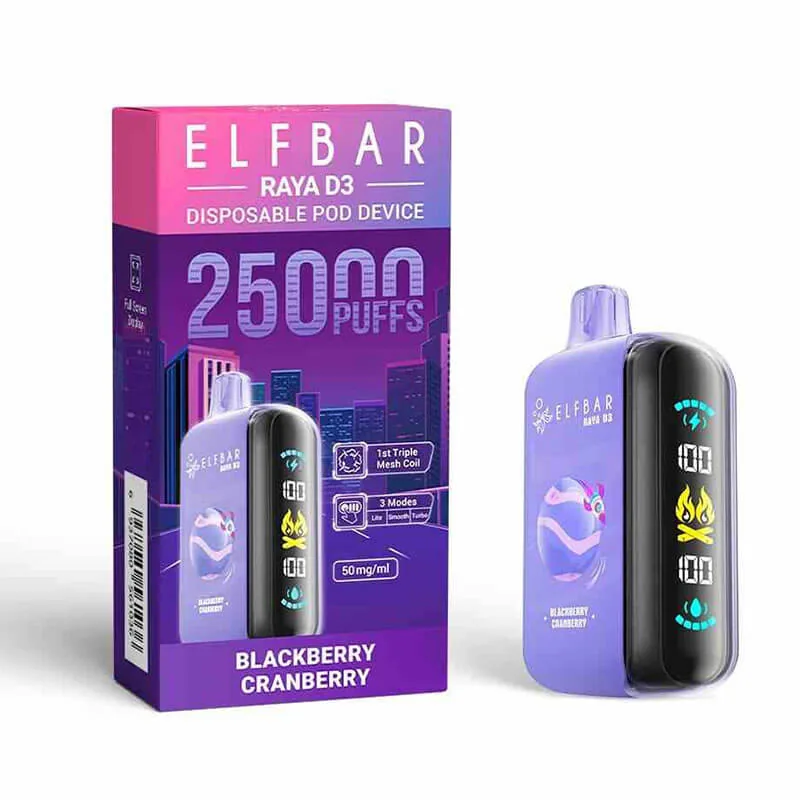ELFBAR Elfbar Raya D3 — Blackberry Cranberry купить