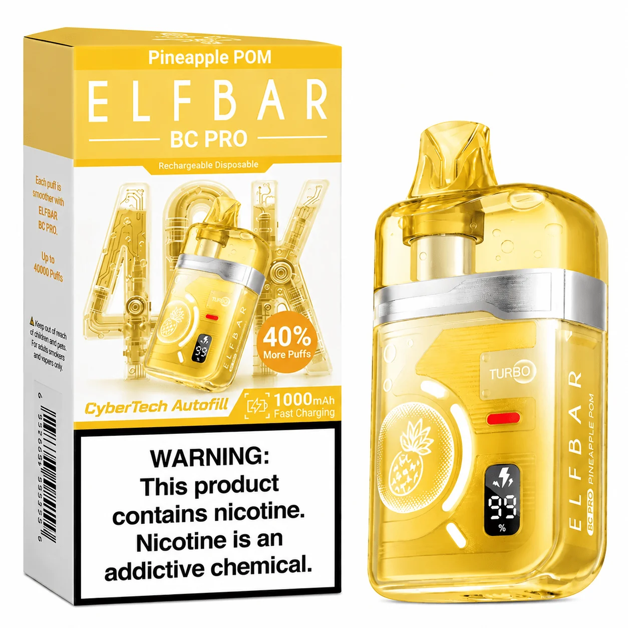 ELFBAR ELFBAR BC PRO — Pineapple POM купить