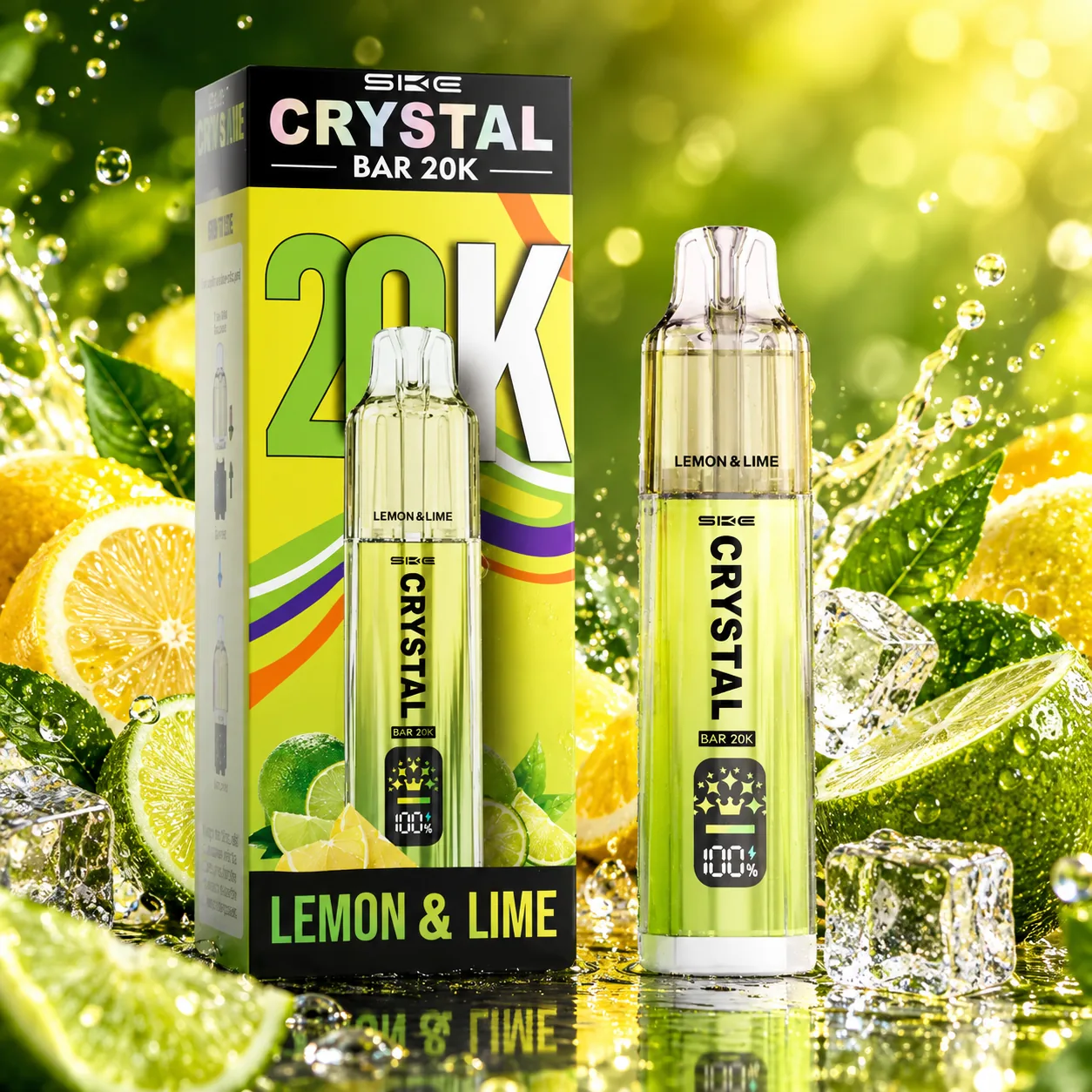 CRYSTAL CRYSTAL BAR 20K — Lemon Lime купить