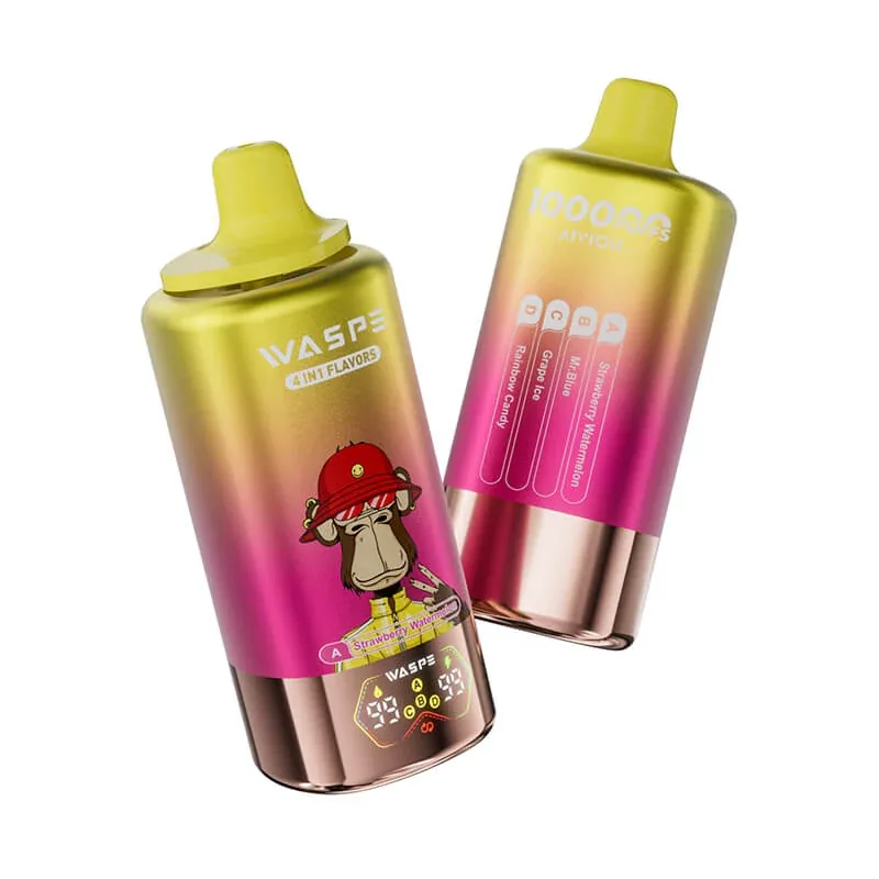 WASPE WASPE 100k (4 в 1) — Strawberry Watermelon, Mr.Blue, Grape Ice, Rainbow Candy купить