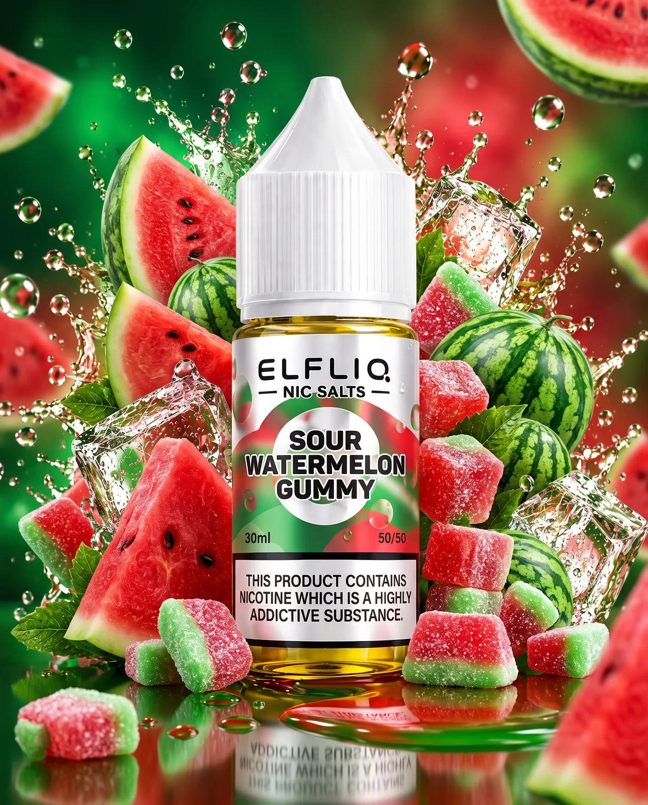 ELFLIQ ELFLIQ — Sour Watermelon Gummy купить