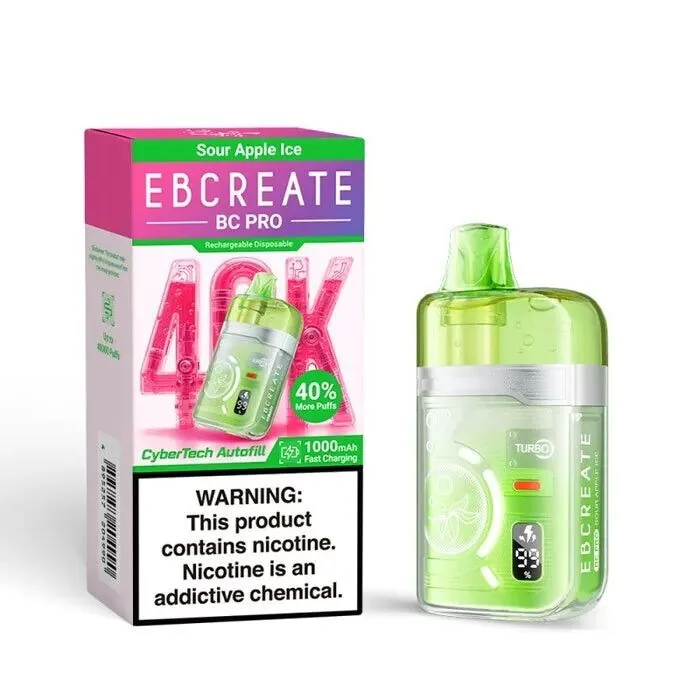ELFBAR ELFBAR BC PRO — Sour Apple Ice купить
