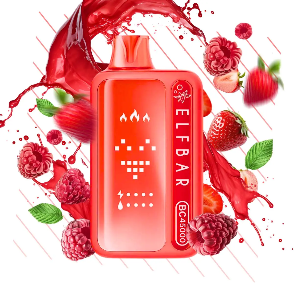 ELFBAR Elfbar BC45K — Red Raspberry Strawberry купить